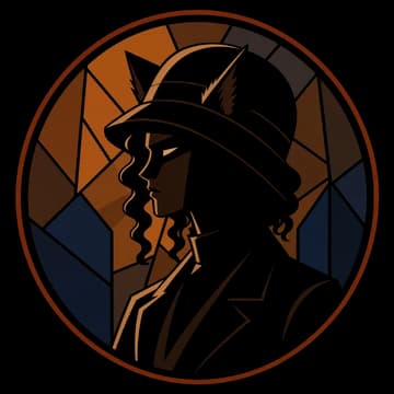 Praxitèle 746 — silhouette au chapeau cloche, de profil, dans une arche Art déco